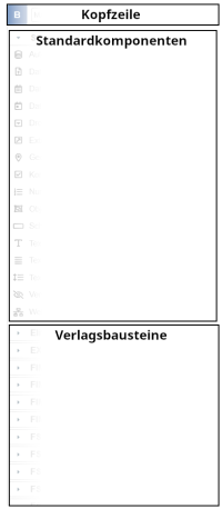Übersicht Bereich Bibliothek