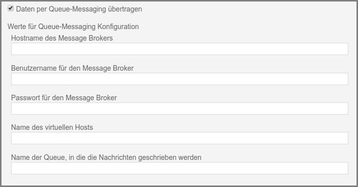 Konfiguration Queue-Messaging