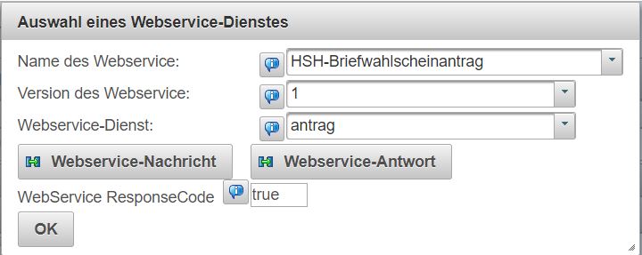 WebService Einreichung